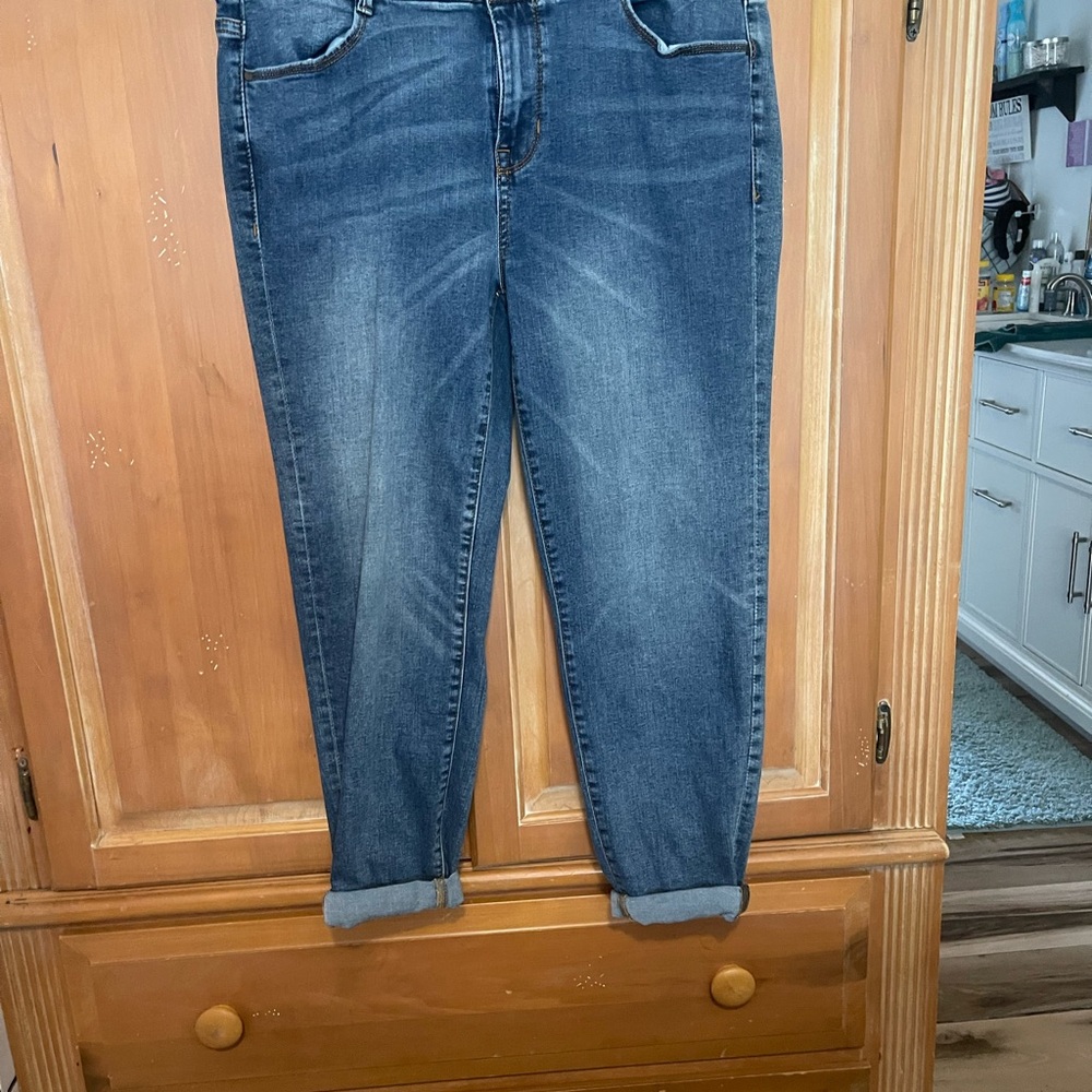 NWOT! Apt. 9 Blue Ankle Cropped Jeans